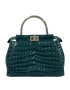 Peekabbo Mini, 6.500€, Bolso, Verde, Animal - Cocodrilo, Vista frontal