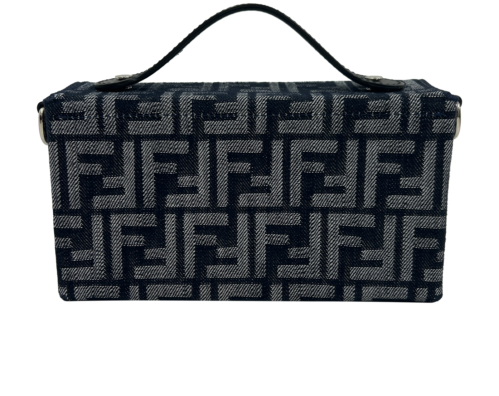 Zucca Soft Trunk, 980&euro;, Bolso, Azul, Textil - Denim, Vista trasera