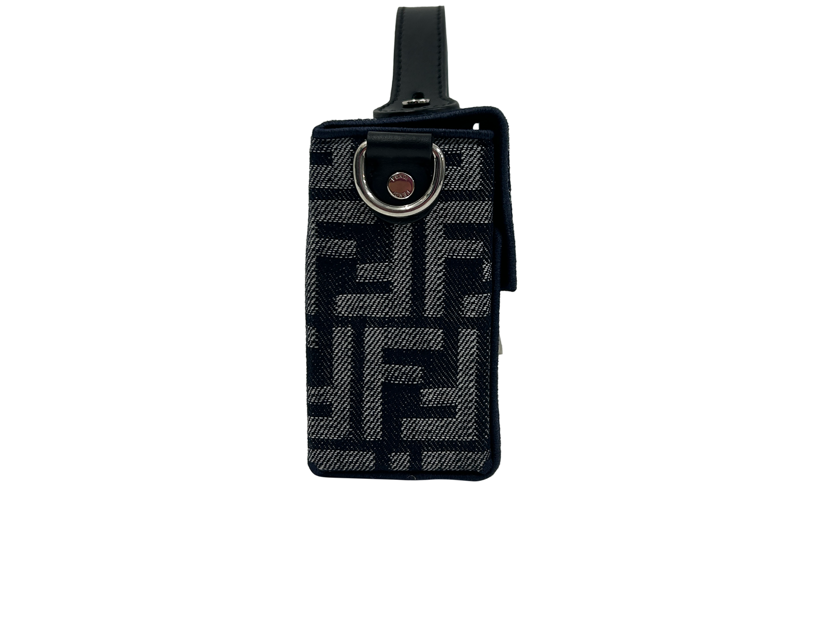 Zucca Soft Trunk, 980&euro;, Bolso, Azul, Textil - Denim, Vista lateral