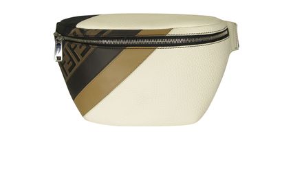 Rinonera, 460&euro;, Bolso, Beige/Blanco/Marrón, Animal - Piel, Vista frontal