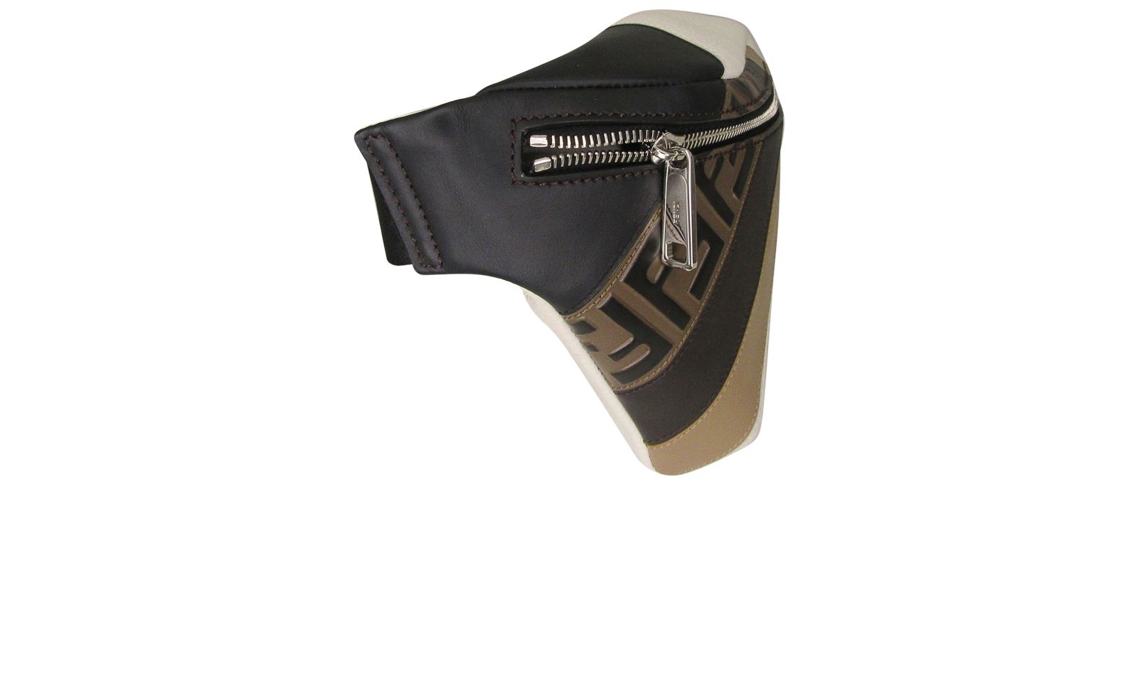 Rinonera, 460&euro;, Bolso, Beige/Blanco/Marrón, Animal - Piel, Vista lateral