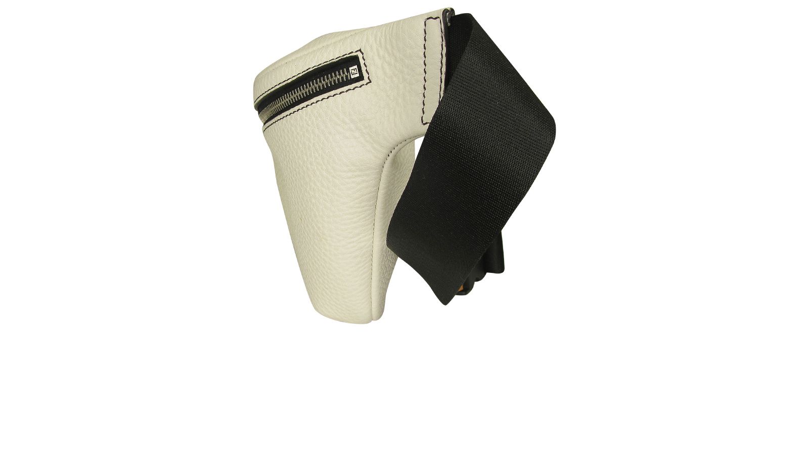 Rinonera, 460&euro;, Bolso, Beige/Blanco/Marrón, Animal - Piel, Vista inferior