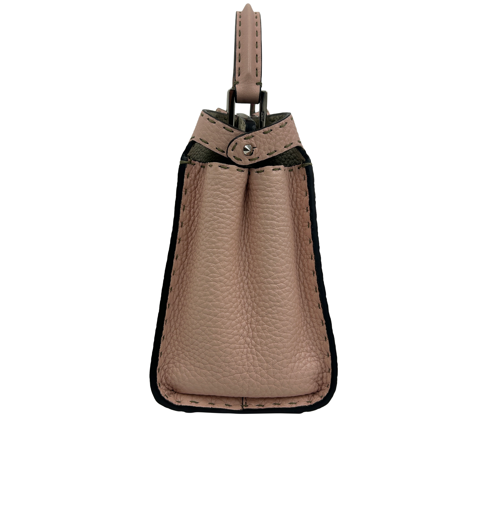 Peekaboo Small, 2.100&euro;, Bolso, Rosa, Animal - Piel, Vista lateral