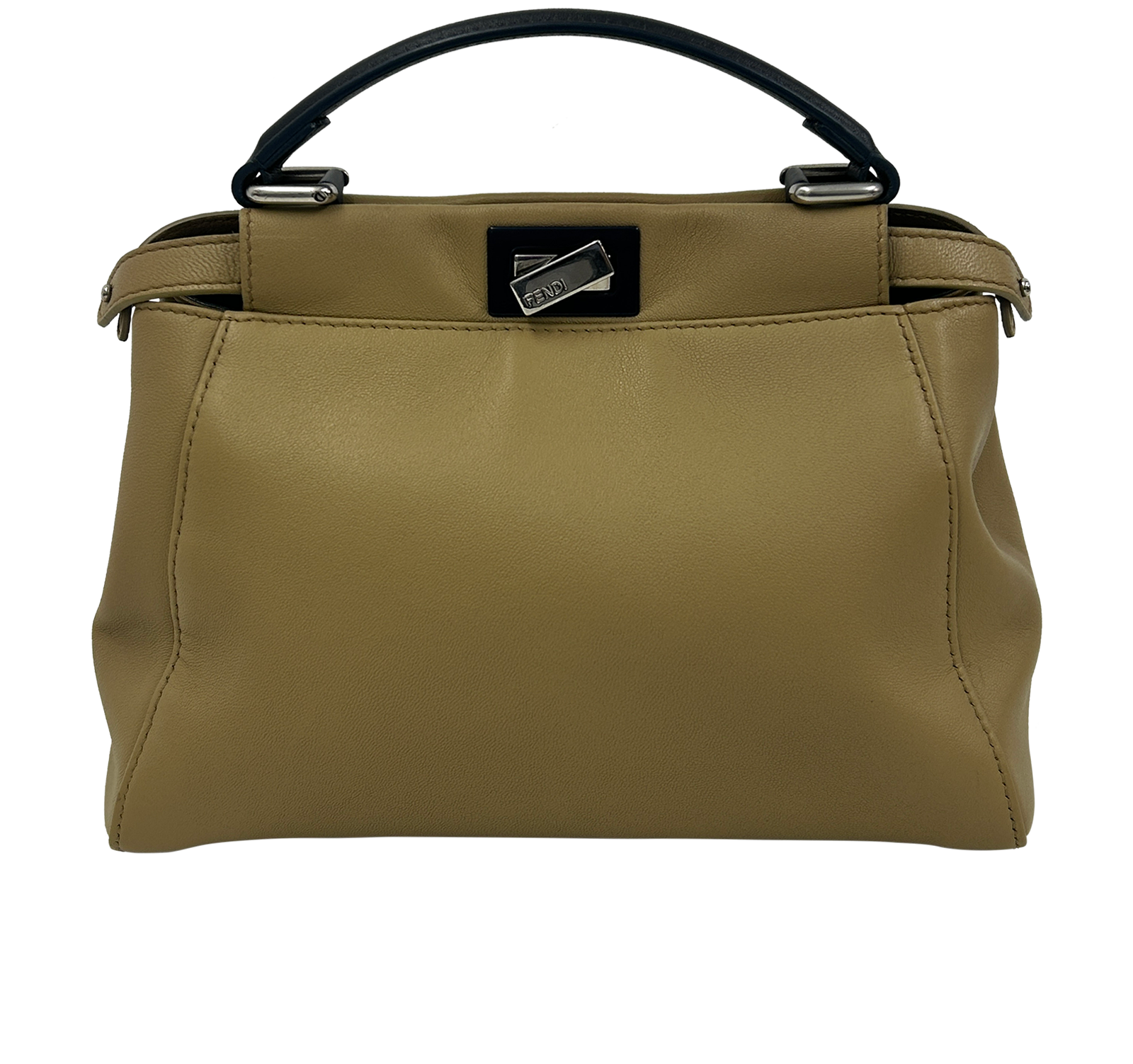 Peekaaboo Mini, 1.100&euro;, Bolso, Marrón/Negro, Animal - Piel, Vista trasera