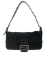 Baguette Solapa, 450&euro;, Bolso, Negro, Tejido - General, Vista frontal
