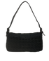 Baguette Solapa, 450&euro;, Bolso, Negro, Tejido - General, Vista trasera