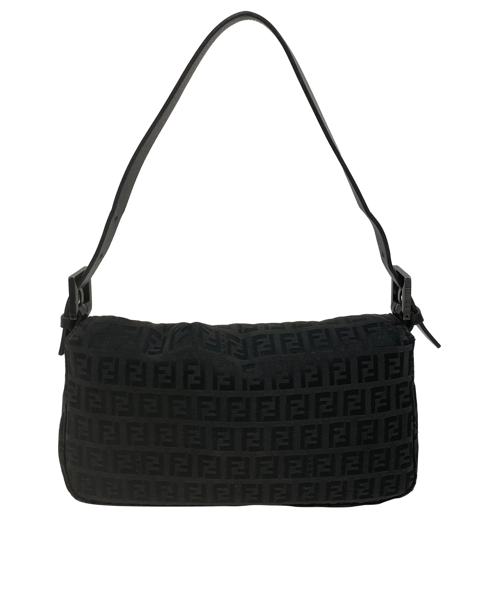 Baguette Solapa, 450&euro;, Bolso, Negro, Tejido - General, Vista trasera