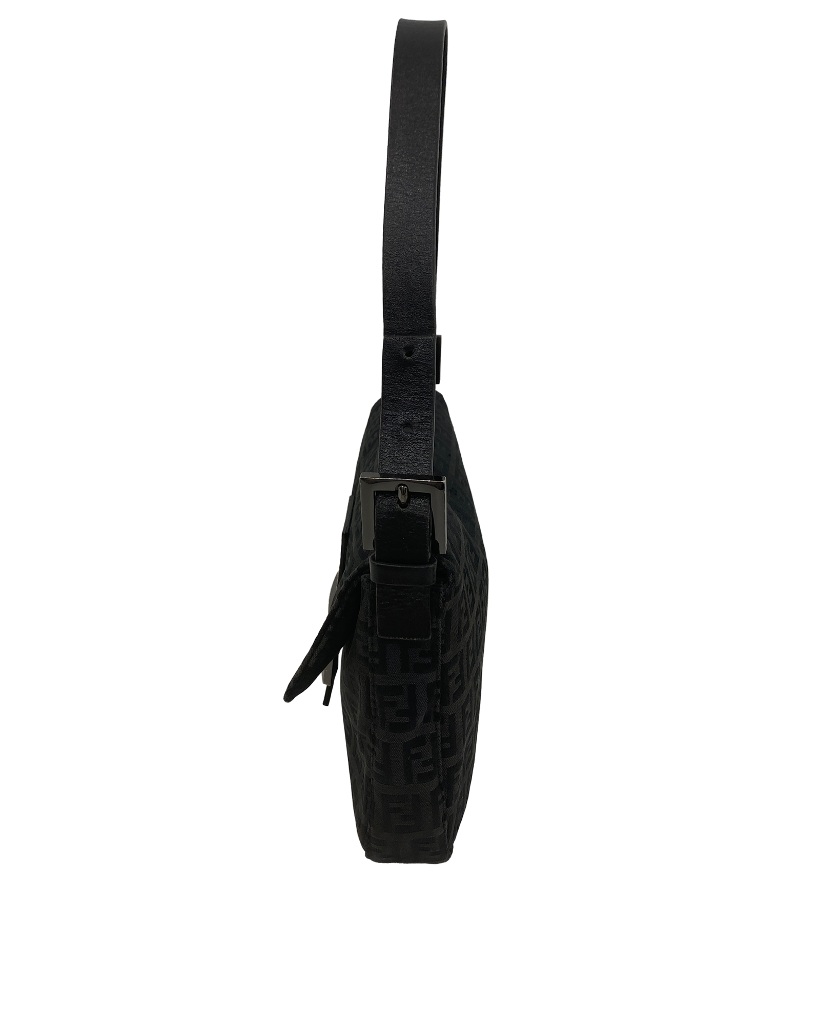 Baguette Solapa, 450&euro;, Bolso, Negro, Tejido - General, Vista inferior