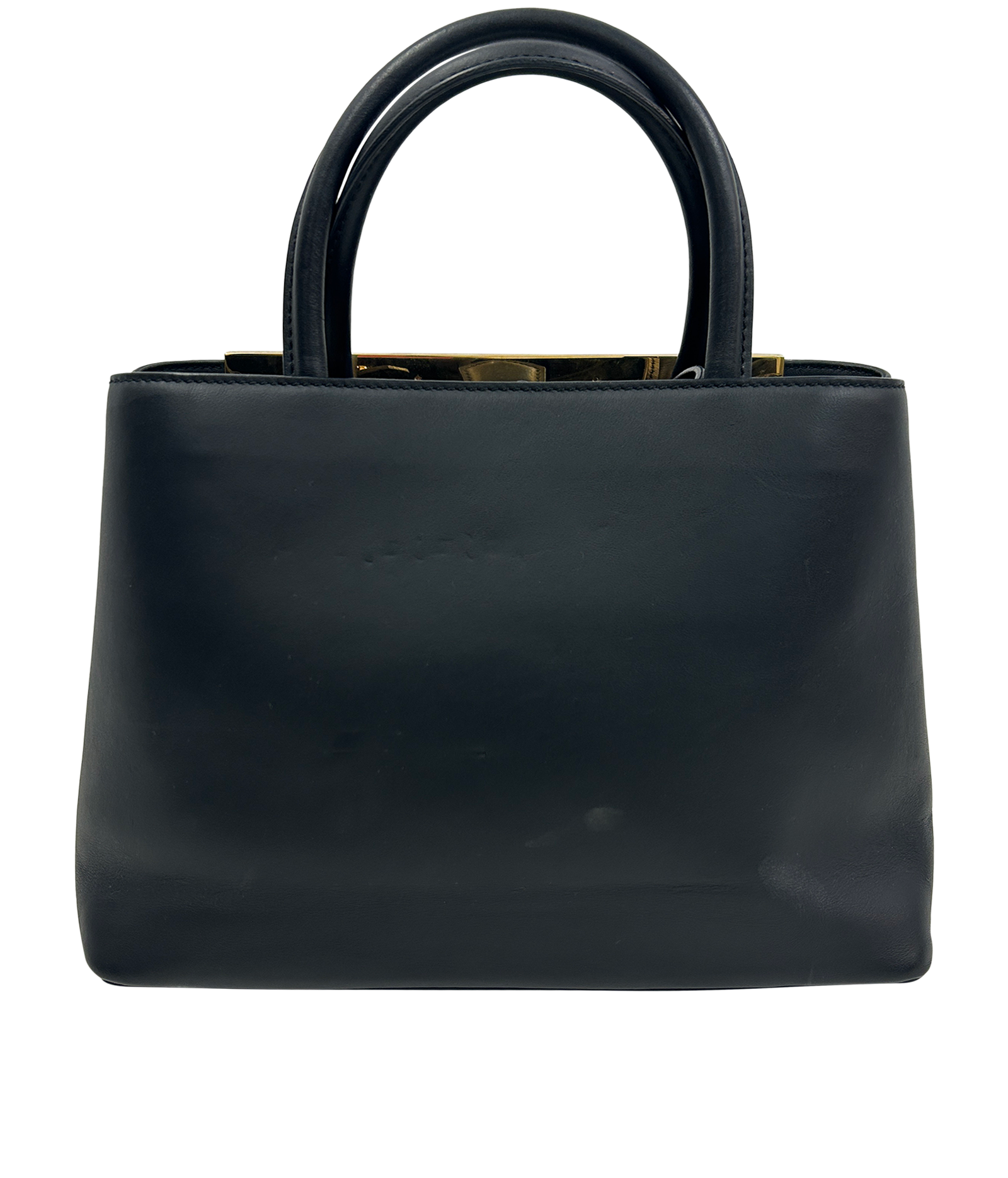 2 Jour, 820&euro;, Bolso, Negro, Animal - Piel, Vista trasera