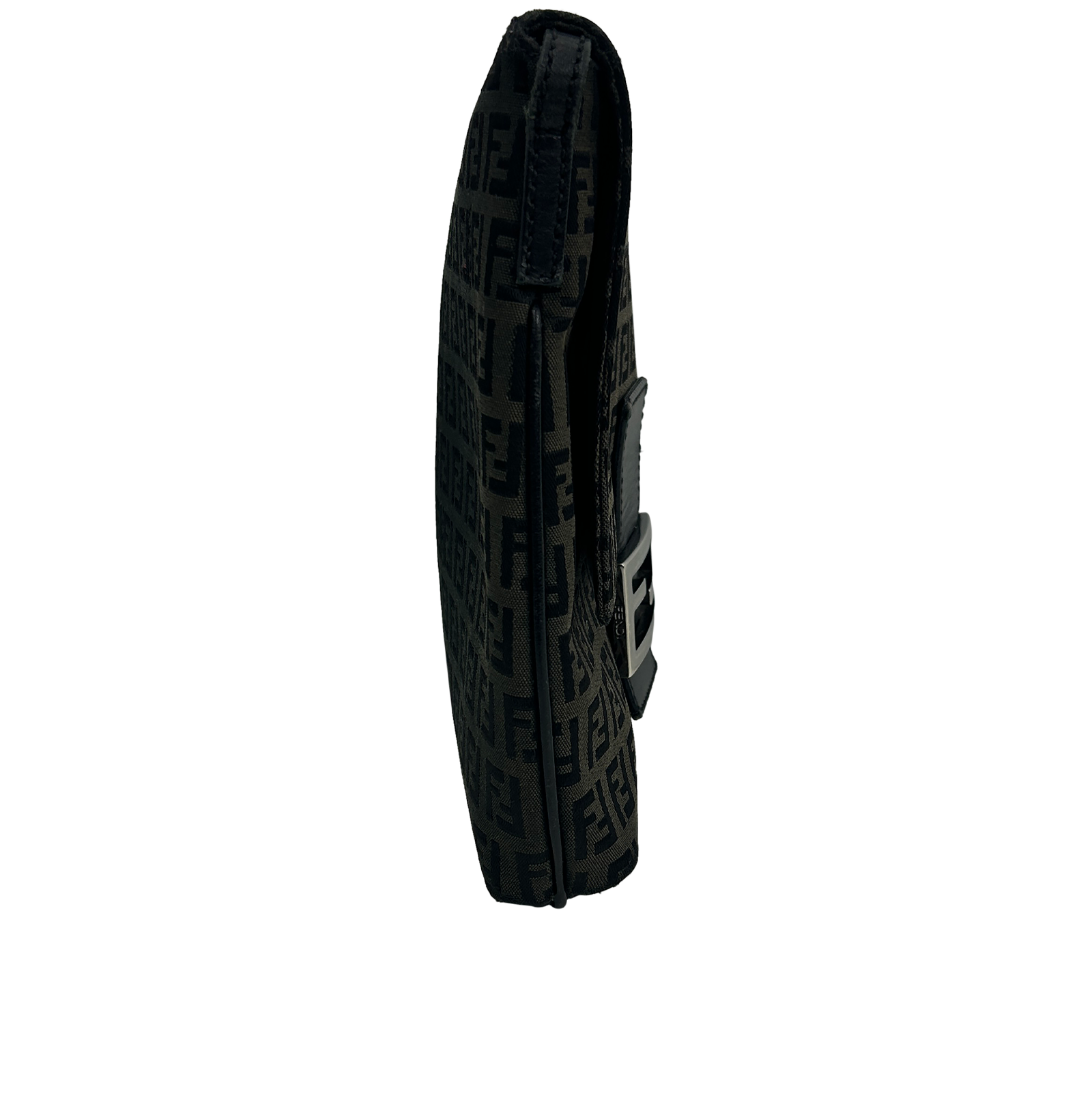 Crossbody Zucca, 390&euro;, Bolso, Negro, Tejido - General, Vista lateral