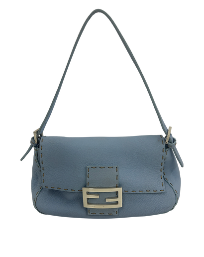 Baguette, 660&euro;, Bolso, Azul, Animal - Piel, Vista frontal