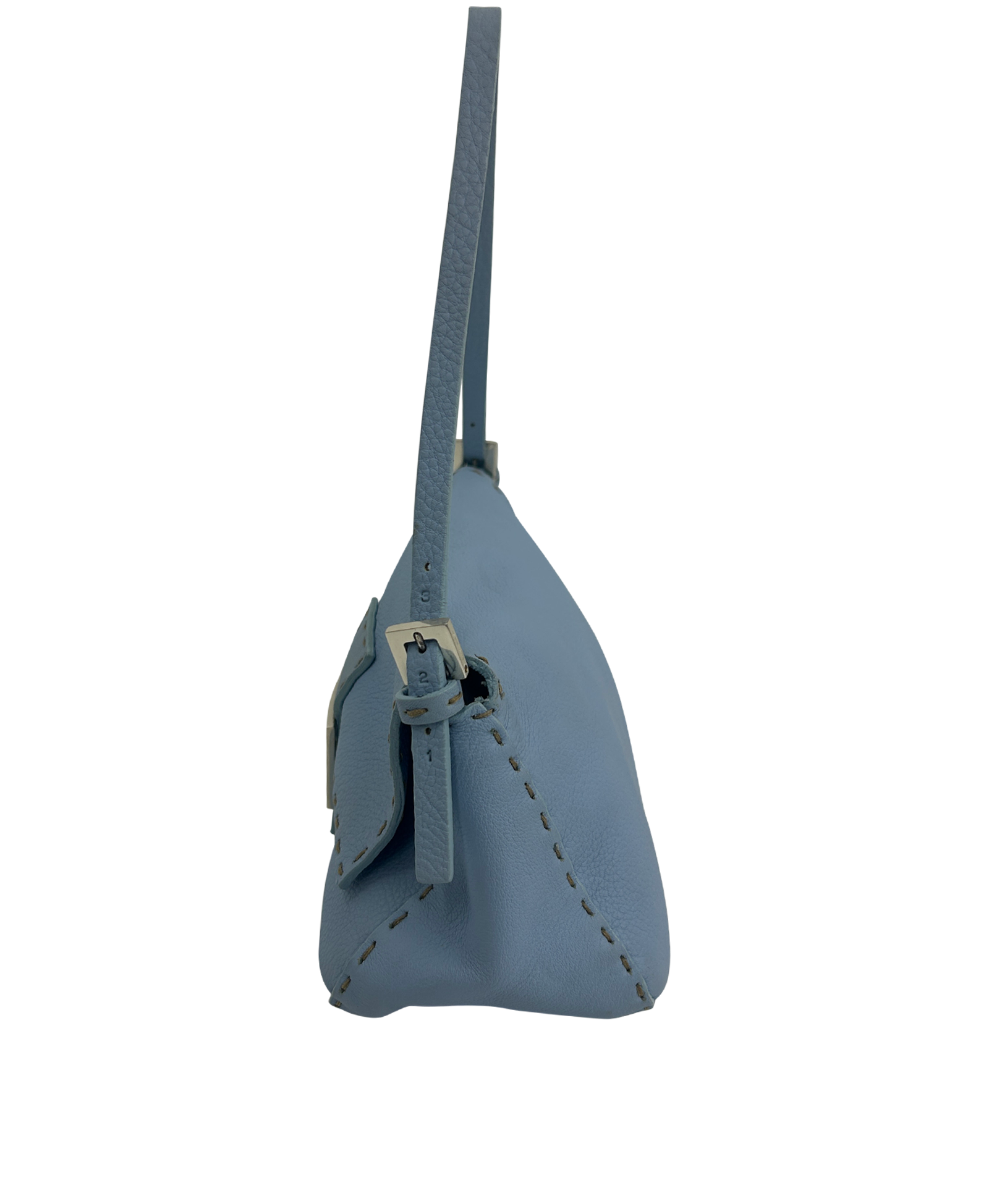 Baguette, 660&euro;, Bolso, Azul, Animal - Piel, Vista inferior