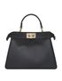 Peekaboo Small, 2.700&euro;, Bolso, Negro, Animal - Piel, Vista frontal