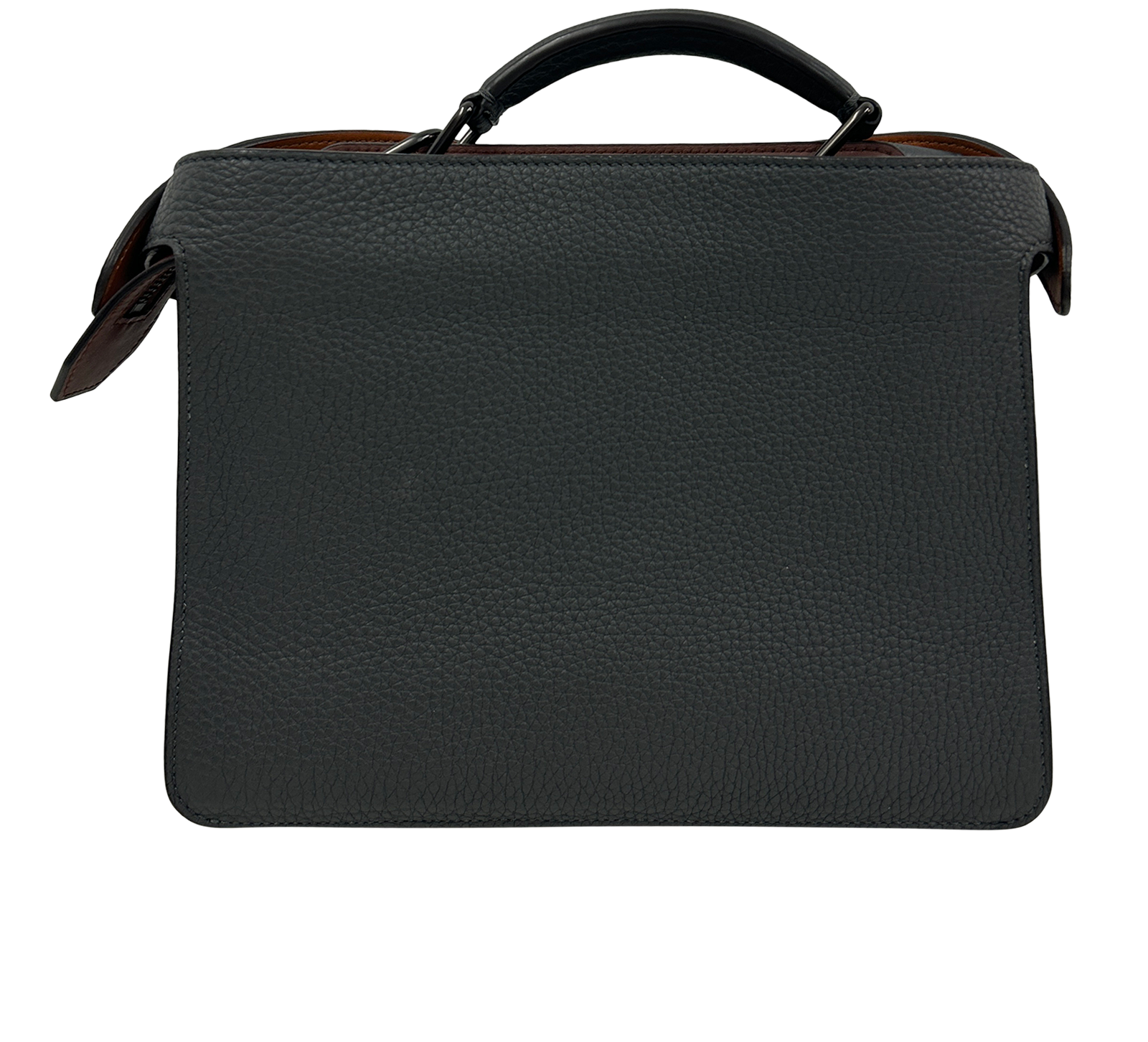 Peekaboo See U, 1.940&euro;, Bolso, Gris, Animal - Piel, Vista trasera