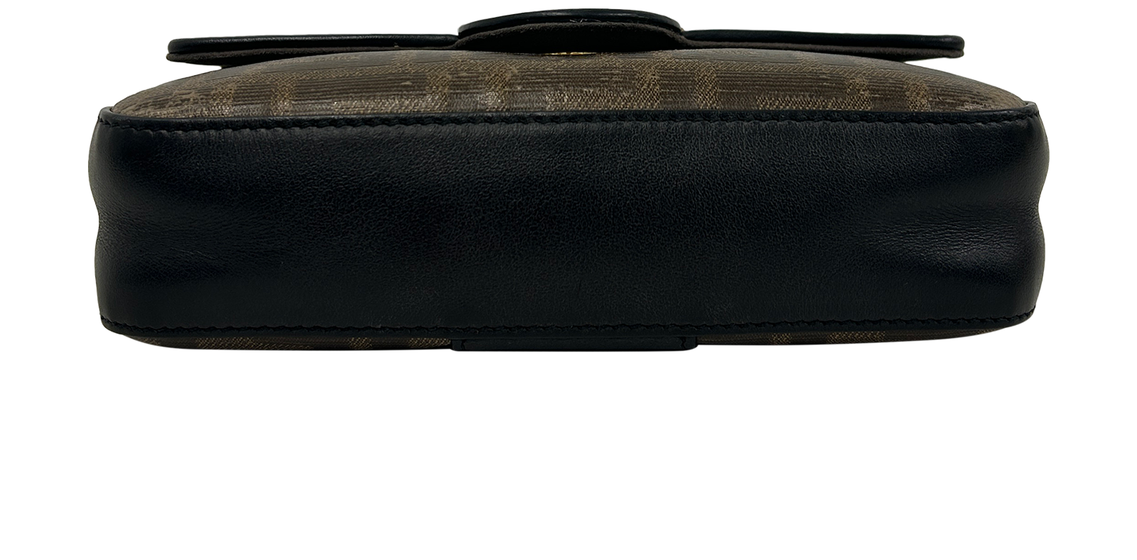 Bandolera Zucca, 640&euro;, Bolso, Marrón, Lona - General, Vista superior