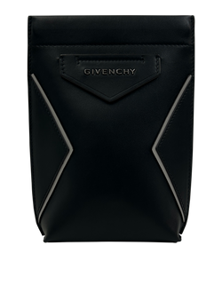 Antigona Soft Hoder Phone,Piel, Negro,0290