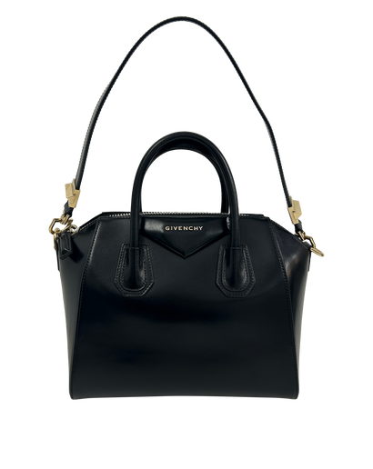 Antigona M, 890&euro;, Bolso, Negro, Animal - Piel, Vista frontal