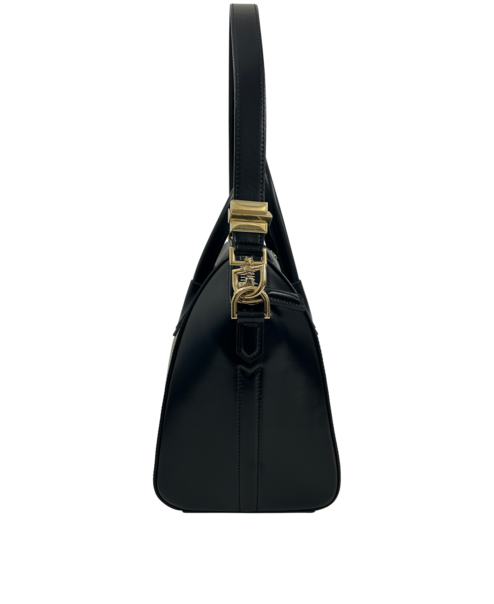 Antigona M, 890&euro;, Bolso, Negro, Animal - Piel, Vista lateral