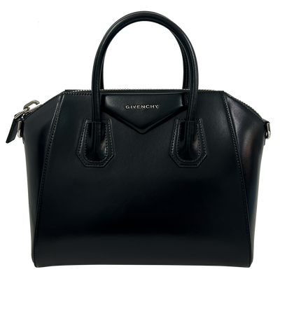 Antigona Medium, 710&euro;, Bolso, Negro, Animal - Piel, Vista frontal