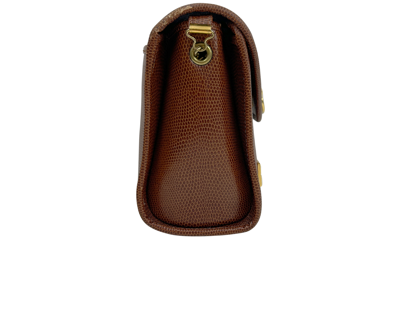 Bandolera Vintage, 120&euro;, Bolso, Marrón, Animal - Piel, Vista lateral