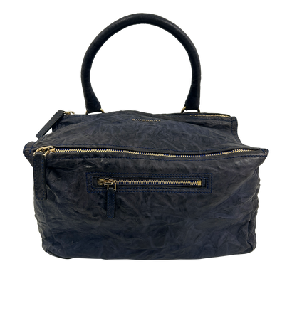 Pandora, 450&euro;, Bolso, Azul, Animal - Piel, Vista frontal