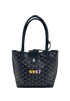 Anjou Mini, 1.600&euro;, Bolso, Azul, Lona - General, Vista trasera