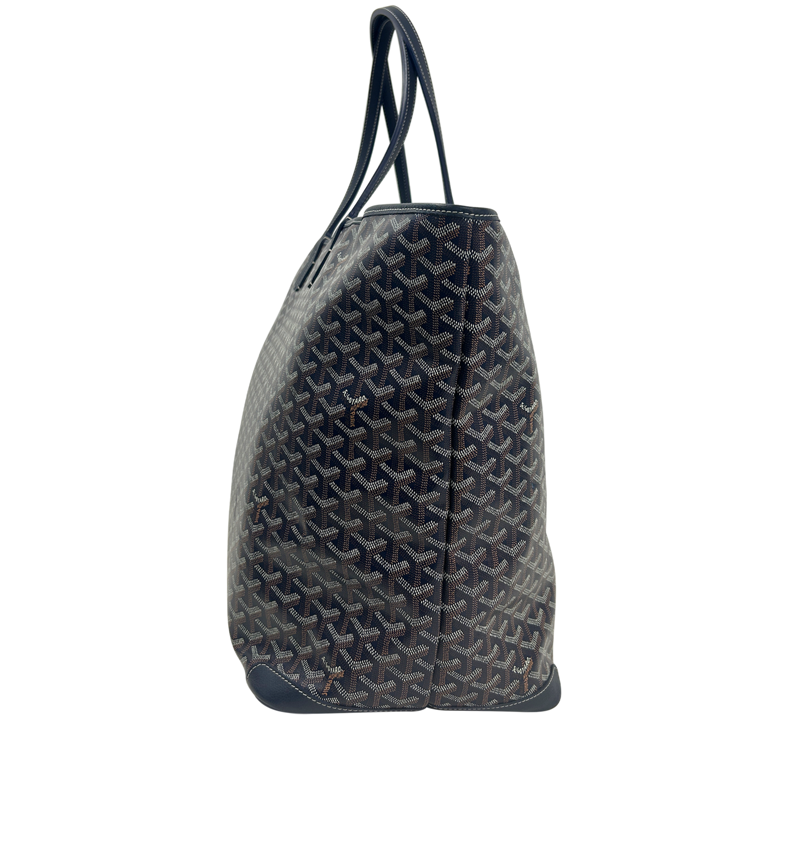 Maxi Saint Louis, 2.100&euro;, Bolso, Azul, Animal - Piel, Vista inferior