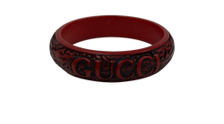 Gucci Brazalete, Marfil, Rojo, 3