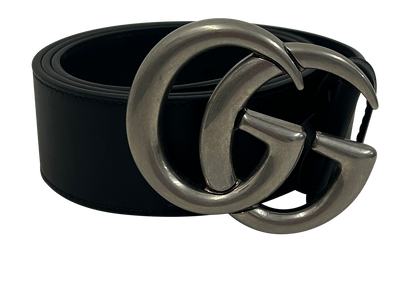 Gucci Cinturon Interlocking 80, vista frontal