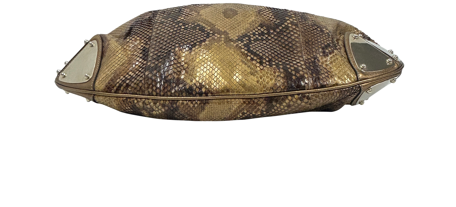 Indy Large, 710&euro;, Bolso, Marrón, Animal - Pitón, Vista superior