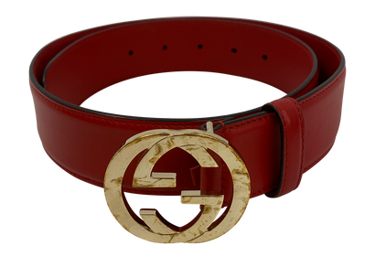 Gucci Cinturón, 100&euro;, Accesorios, Rojo, Animal - Piel, Vista frontal