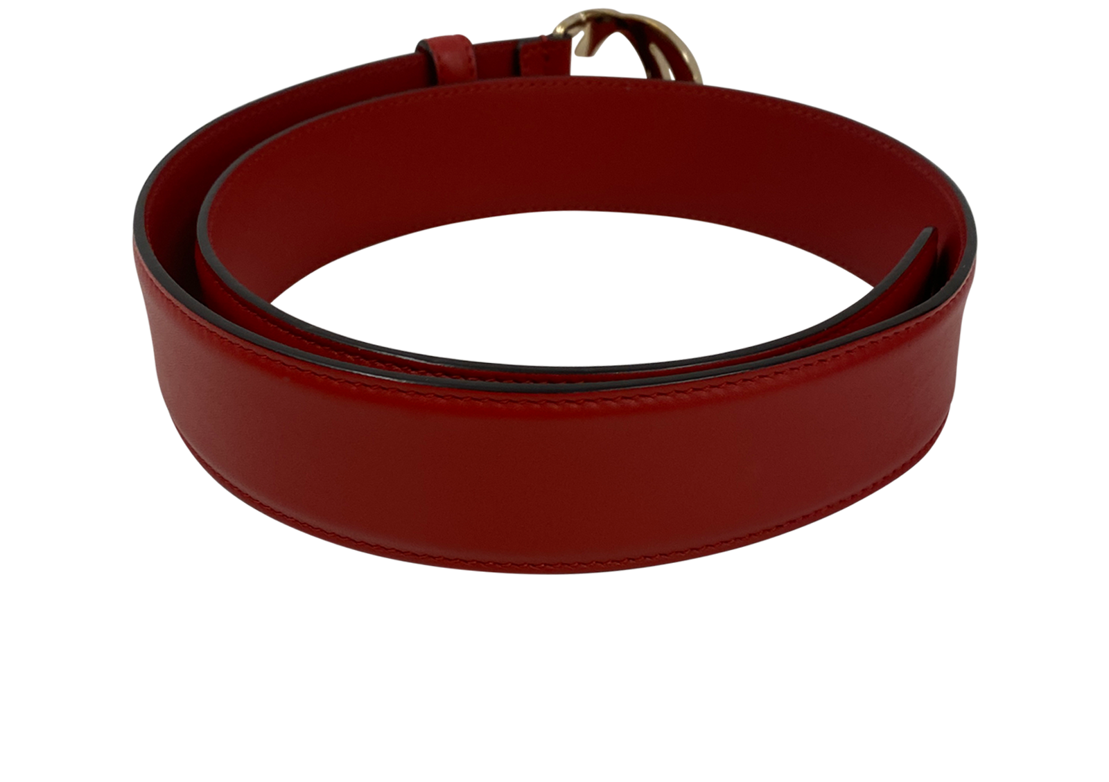 Gucci Cinturón, 100&euro;, Accesorios, Rojo, Animal - Piel, Vista trasera