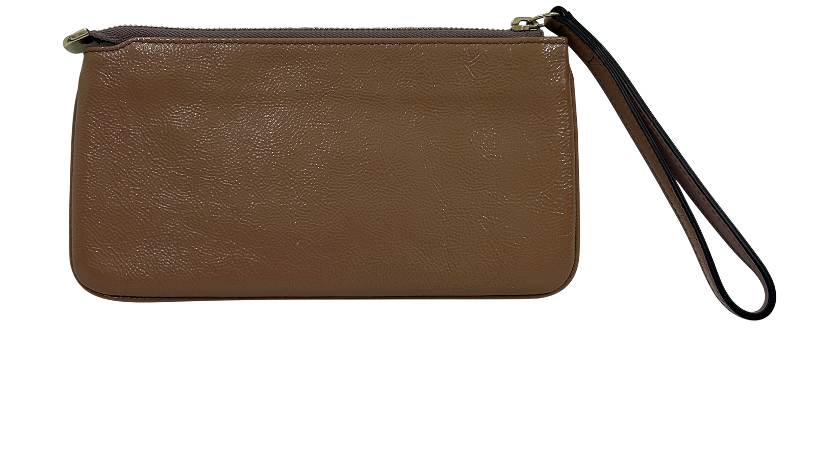 Soho Pouch, 110&euro;, Bolso, Beige, Cuero - Charol, Vista trasera