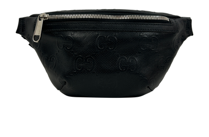 Riñonera GG, 520&euro;, Bolso, Negro, Animal - Piel, Vista frontal
