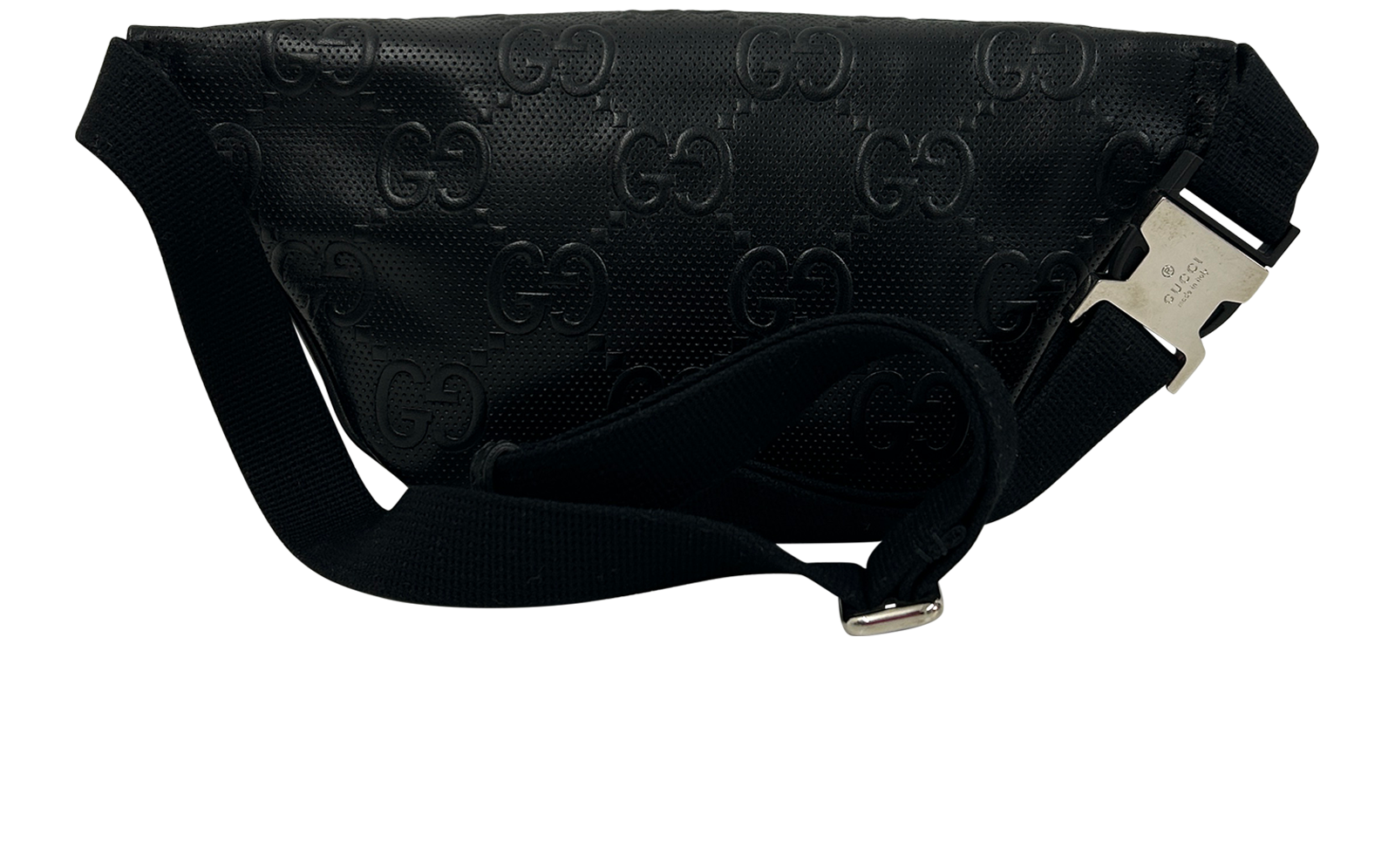 Riñonera GG, 520&euro;, Bolso, Negro, Animal - Piel, Vista trasera