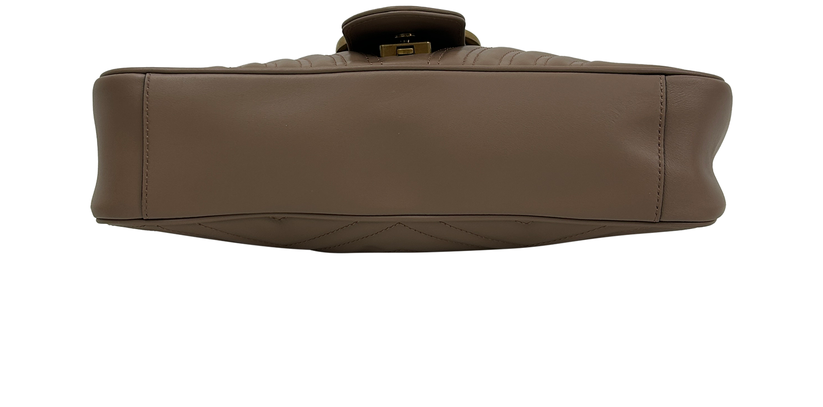 Marmont L, 890&euro;, Bolso, Beige, Animal - Piel, Vista superior