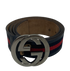 Gucci Belt 95, 180&euro;, Accesorios, Azul/Rojo, Animal - Piel/Tejido - General, Vista frontal