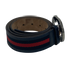 Gucci Belt 95, 180&euro;, Accesorios, Azul/Rojo, Animal - Piel/Tejido - General, Vista lateral