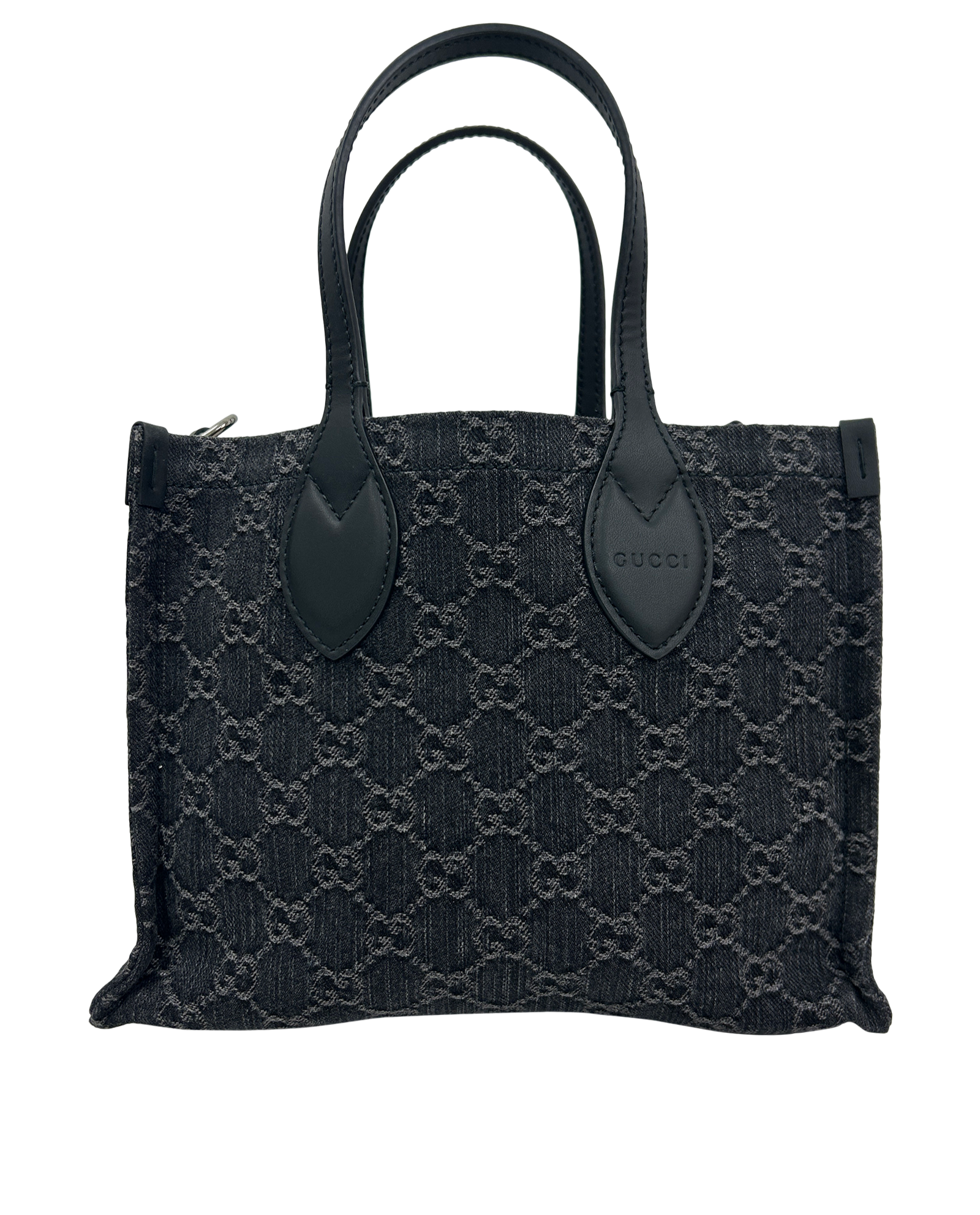 Tote Ophidia Small, 1.400&euro;, Bolso, Negro, Tejido - General, Vista trasera