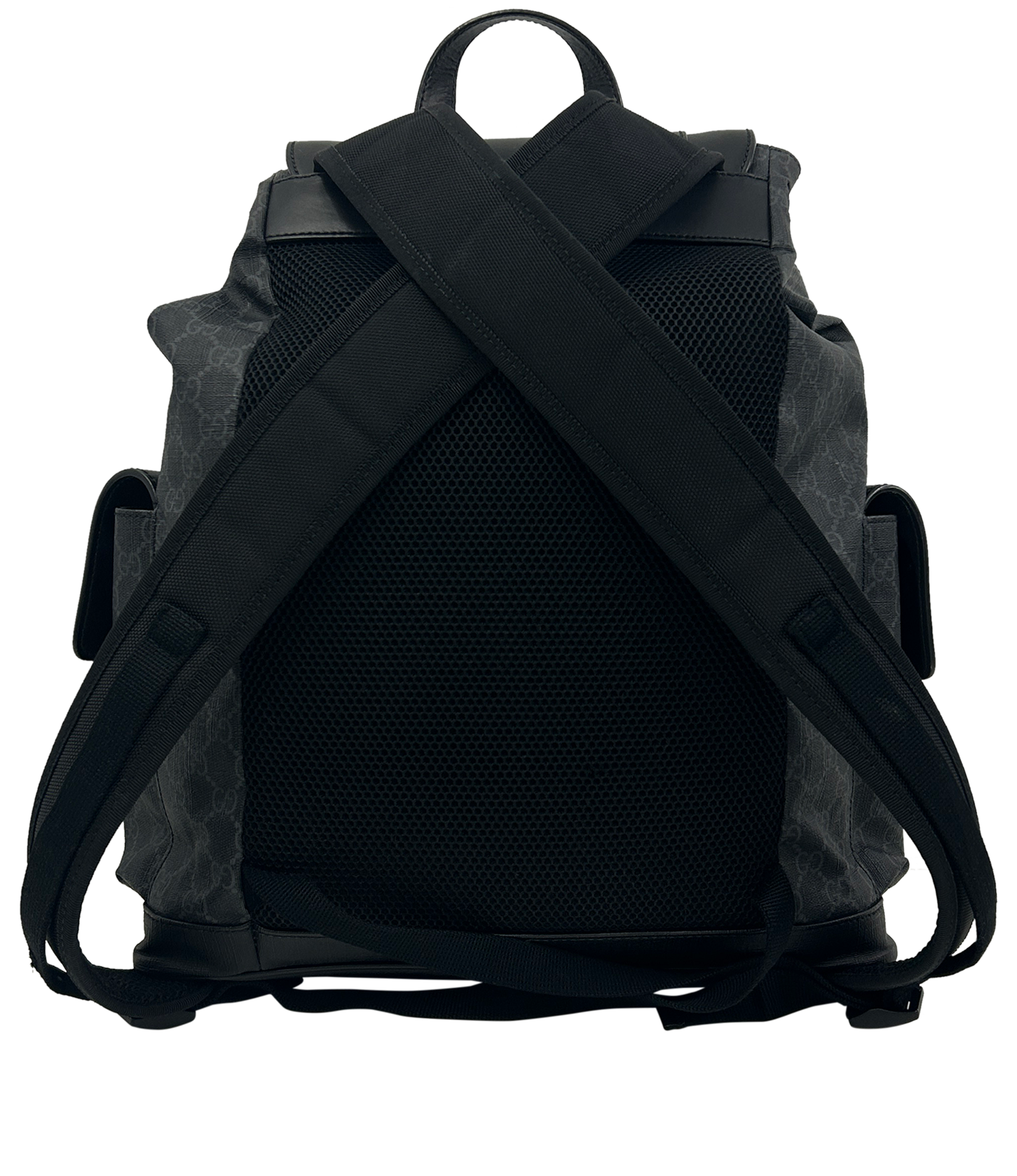 Mochila, 750&euro;, Bolso, Gris/Negro, Lona - General, Vista trasera