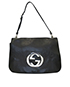 Bolso al Hombro Logo Plata, vista frontal