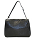 Bolso al Hombro Logo Plata, vista trasera
