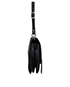 Bolso al Hombro Logo Plata, vista lateral