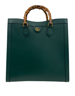 Diana Tote, Piel, Verde, 4, Strap, DB, 703218525040