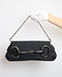 Horsebit Clutch, 220&euro;, Negro, Vista frontal