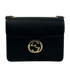 Interloking Crossbody, 720&euro;, Bolso, Negro, Animal - Piel, Vista frontal