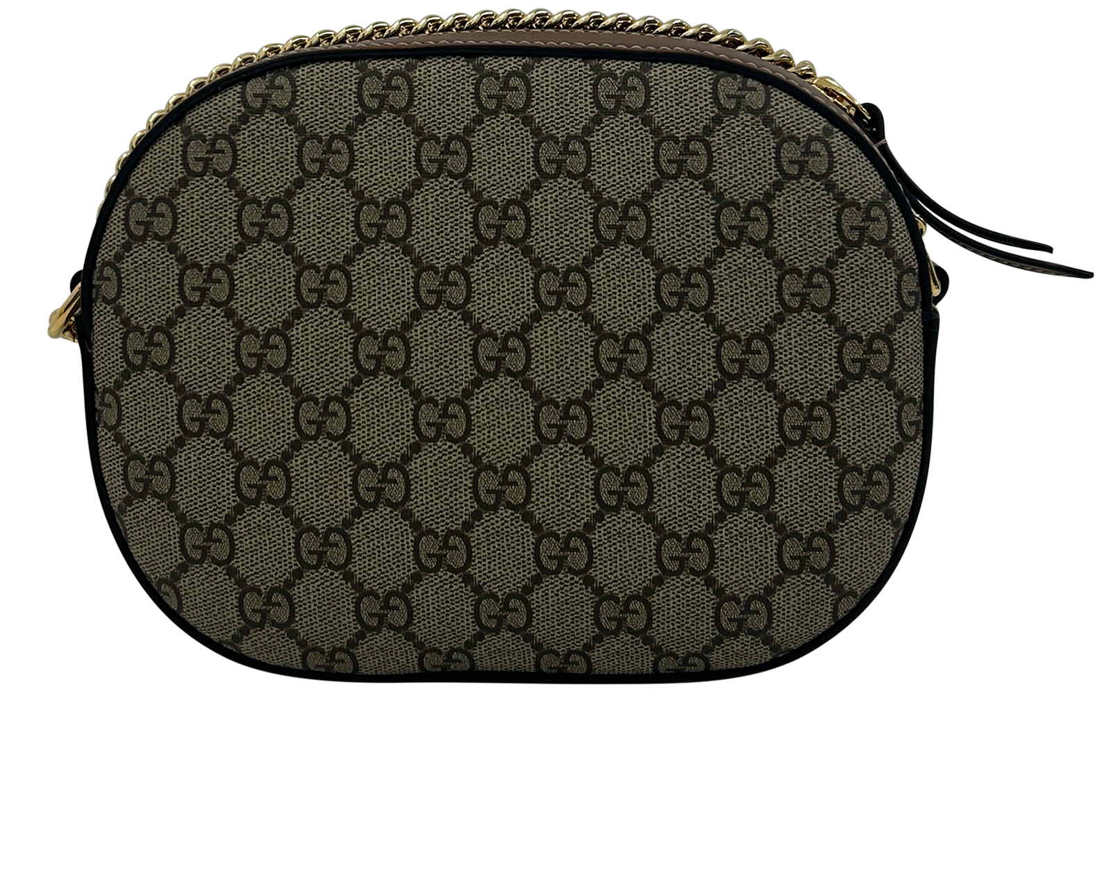 Camera Bag, 690&euro;, Bolso, Beige/Marrón, Canvas - General, Vista trasera