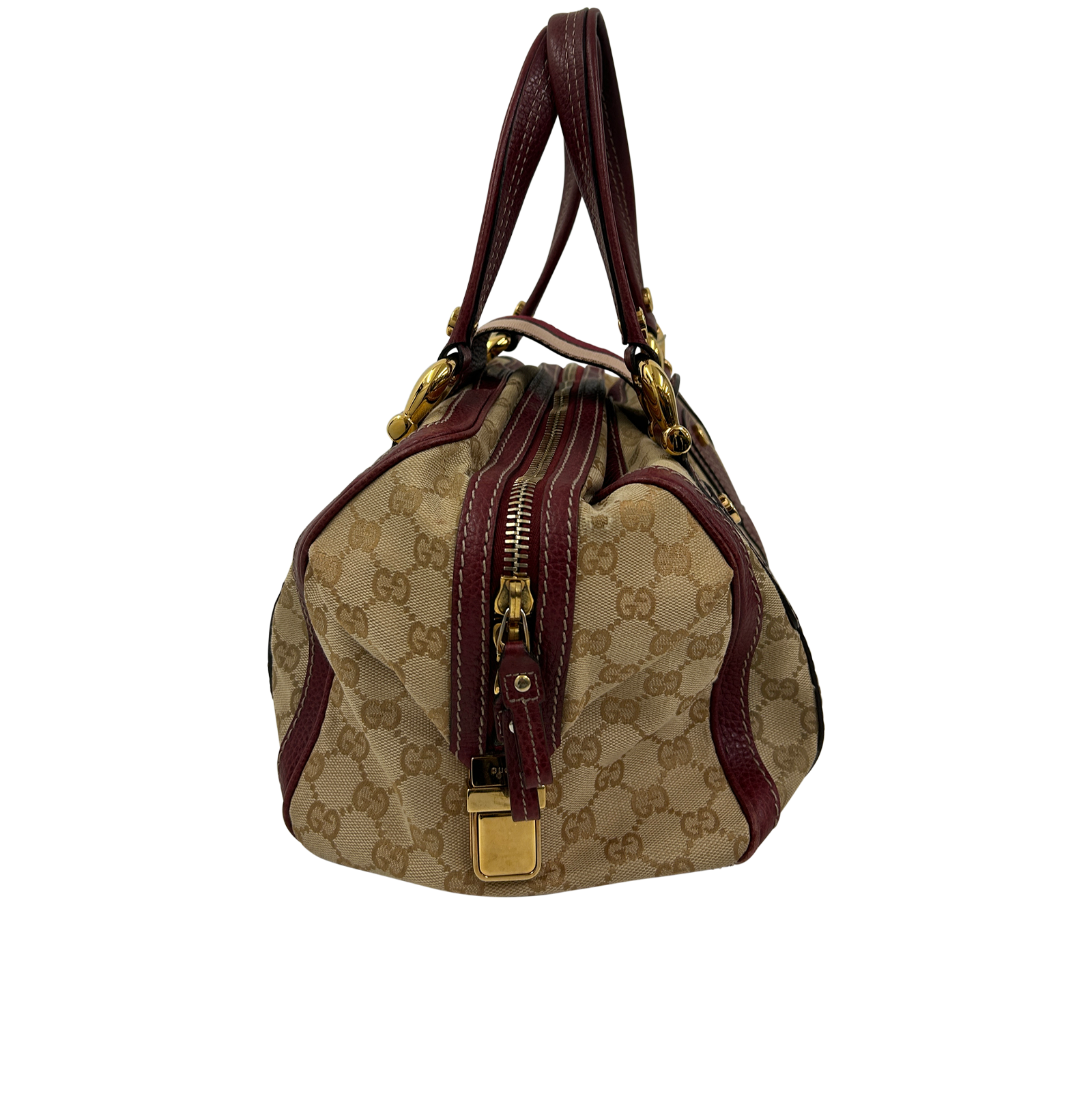 Hysteria Aviatrix, 540&euro;, Bolso, Beige/Rojo, Animal - Piel/Tejido - General, Vista lateral