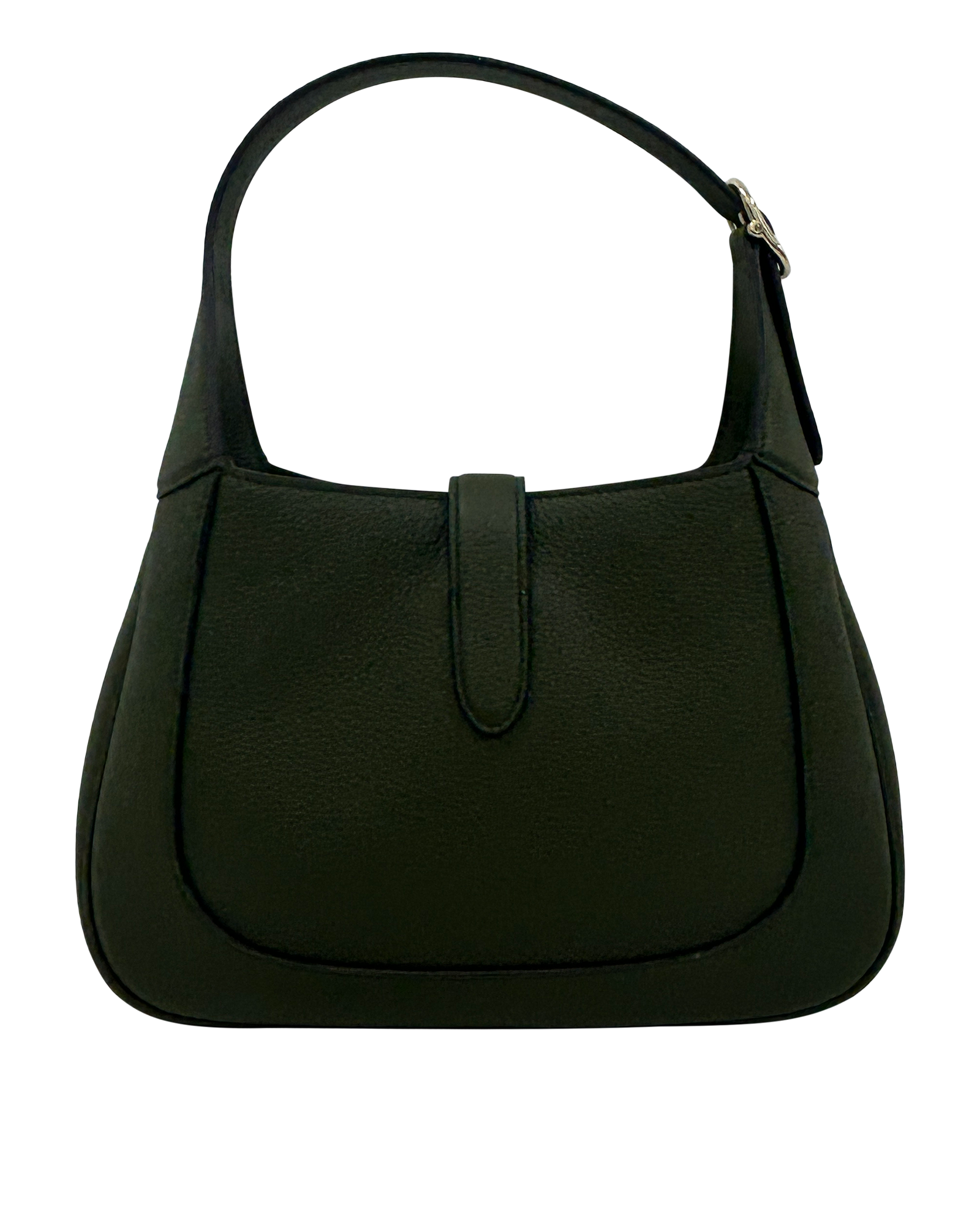 Jackie O, 2.100&euro;, Bolso, Verde, Animal - Piel, Vista trasera