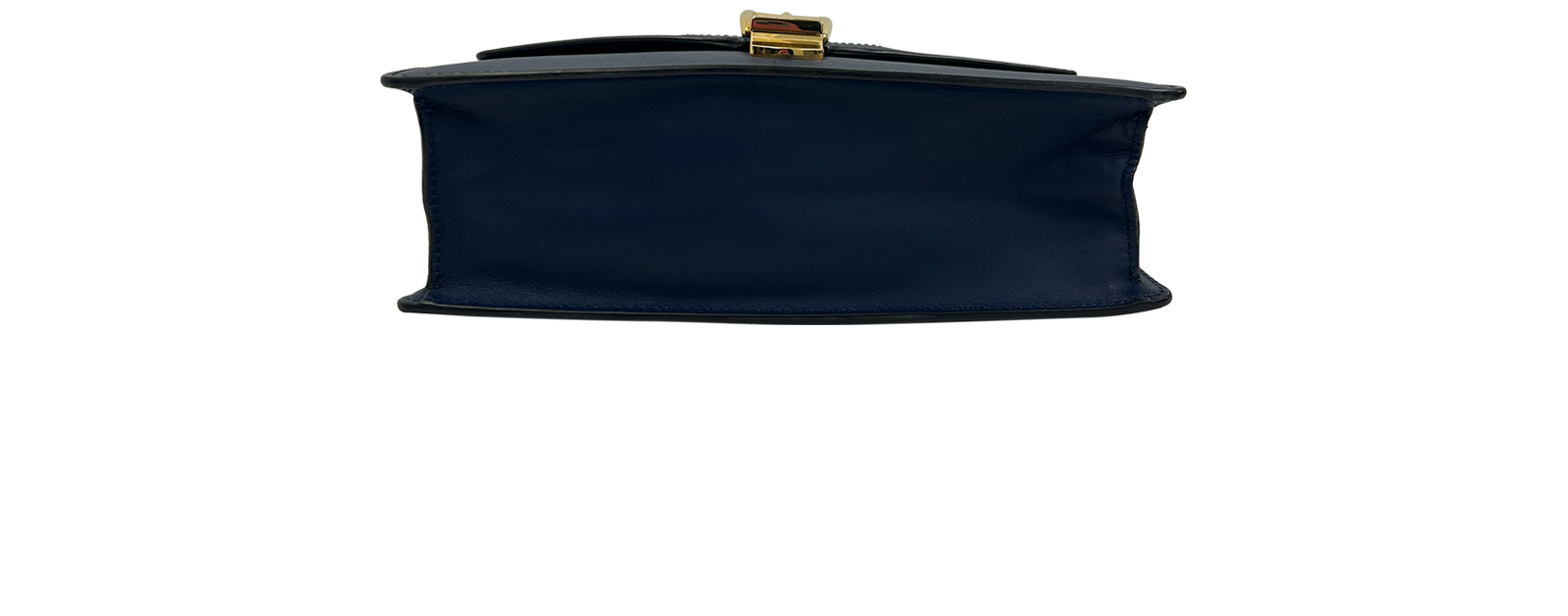 Sylvie M con Correa, 410&euro;, Bolso, Azul, Animal - Piel, Vista superior